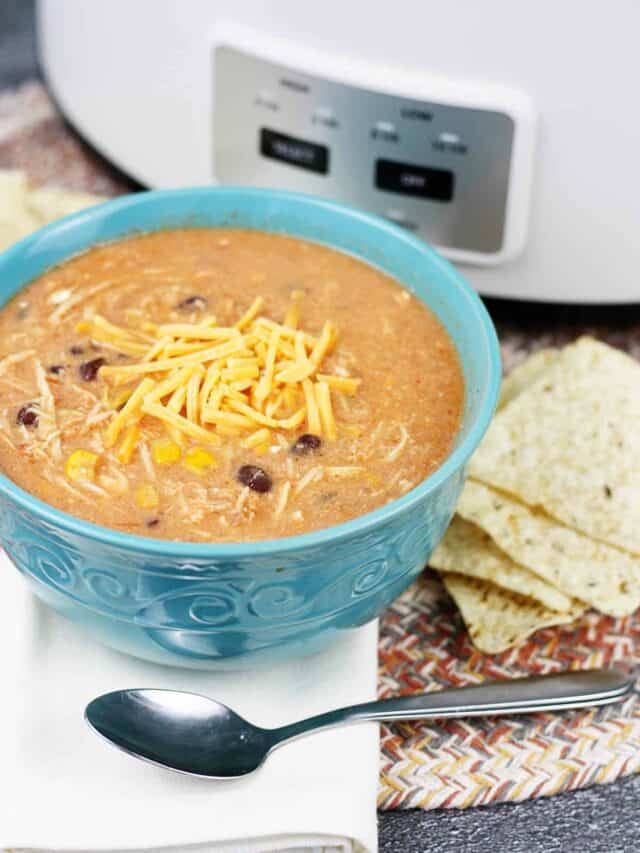 Cropped Crockpot Chicken Taco Soup 1 