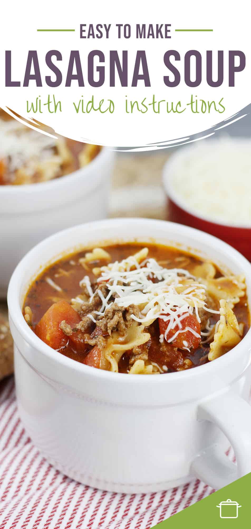 Easy Lasagna Soup - Mostly Homemade Mom