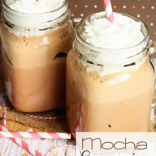 Mocha Cappuccino Cooler - Mostly Homemade Mom