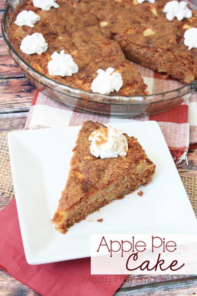 Apple Pie Cake Recipe - Veena Azmanov