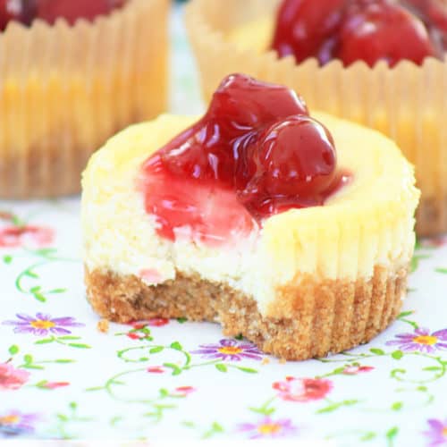 Best Ever Mini Cheesecakes Mostly - - VIDEO Mom Homemade post