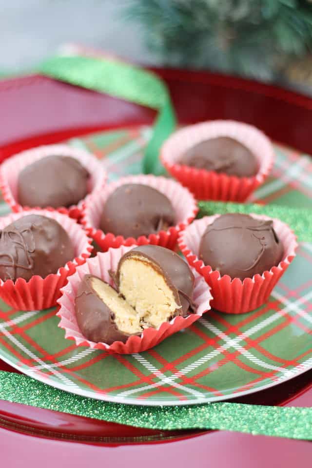 Chocolate Peanut Butter Bon Bons - Mostly Homemade Mom