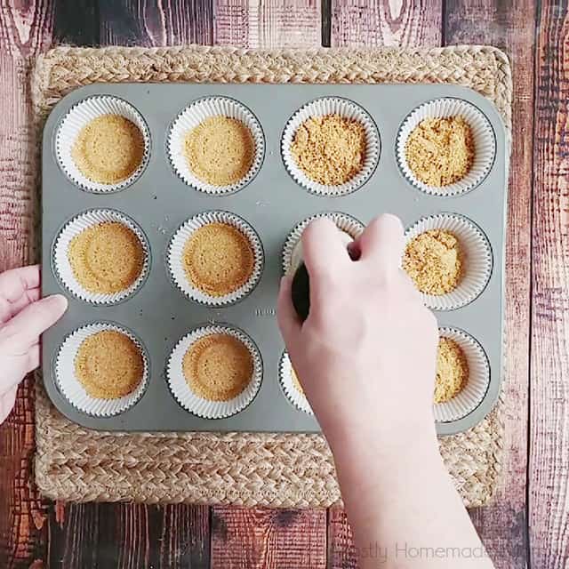 Best Ever Mini Cheesecakes - VIDEO post - Mostly Homemade Mom
