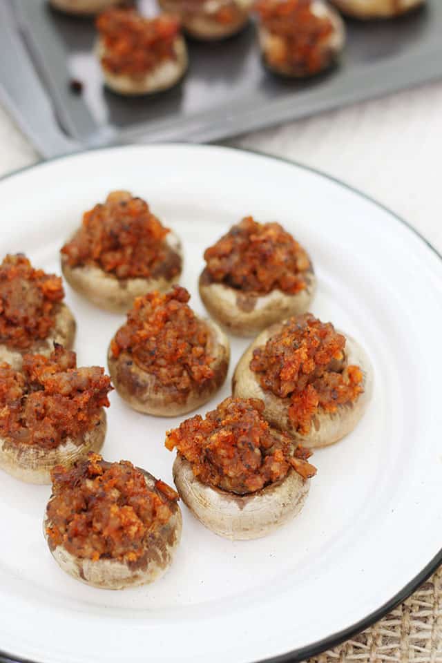 Thanksgiving Leftovers: Cornbread Stuffing Stuffed Mushrooms ...